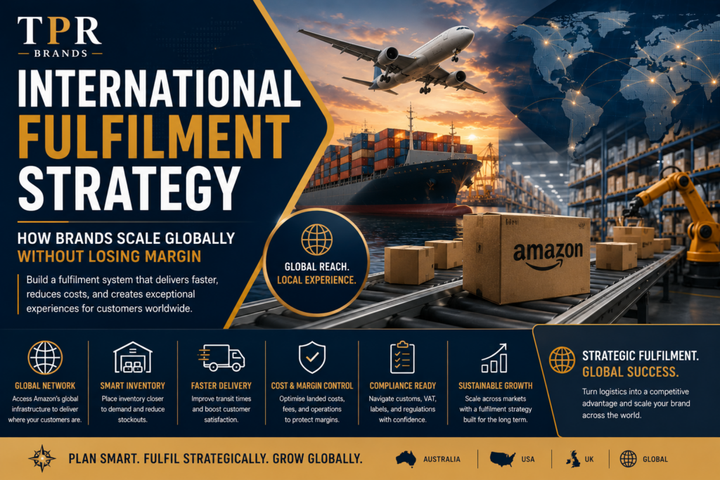 International fulfilment strategy for scaling ecommerce brands globally