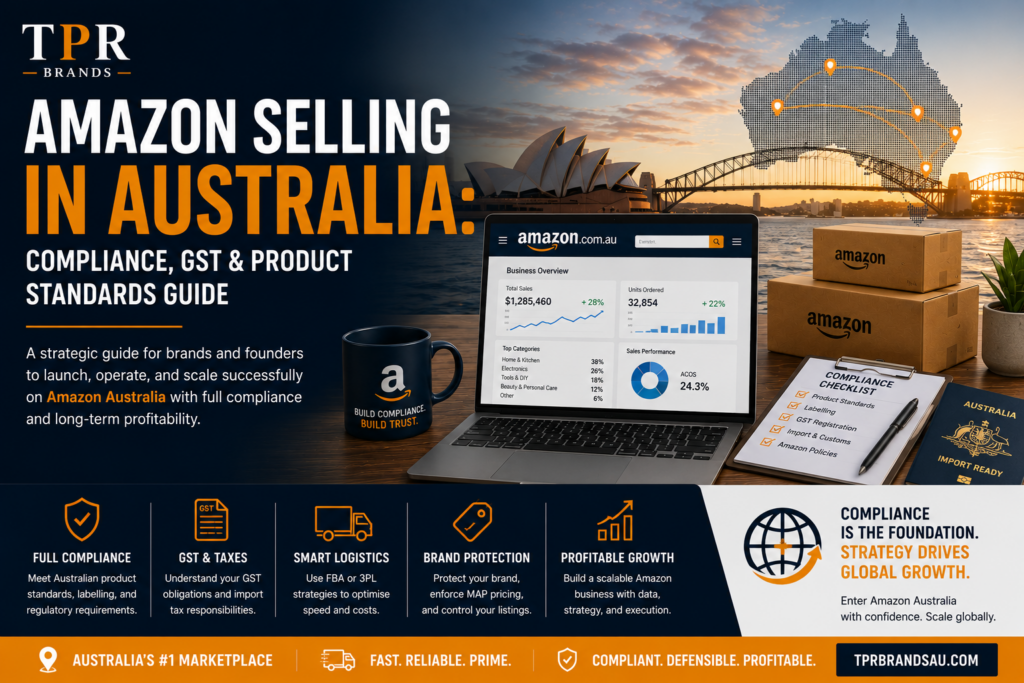Amazon selling in Australia compliance roadmap for international brands
