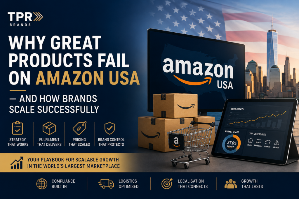 Amazon USA strategy for international ecommerce brand expansion