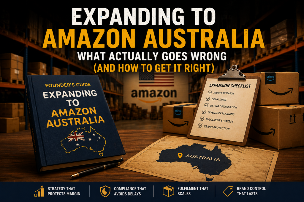 Amazon Australia expansion strategy for brands