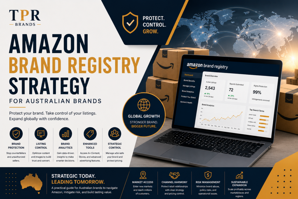 Amazon Brand Registry strategy for Australian product brands