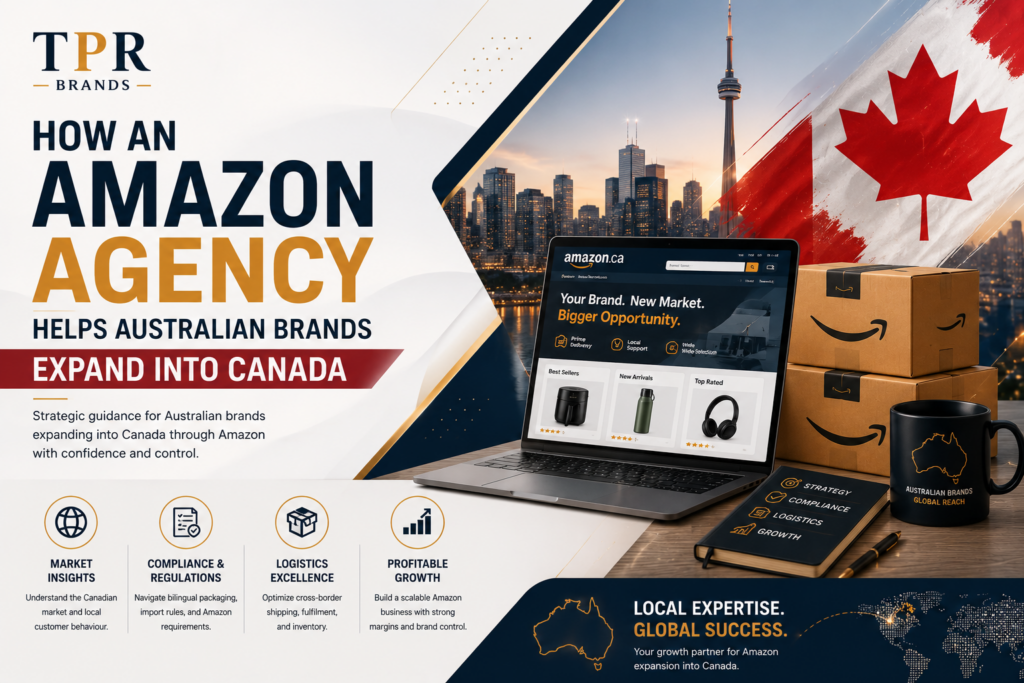 Australian brand expanding into Canada through Amazon marketplace strategy
