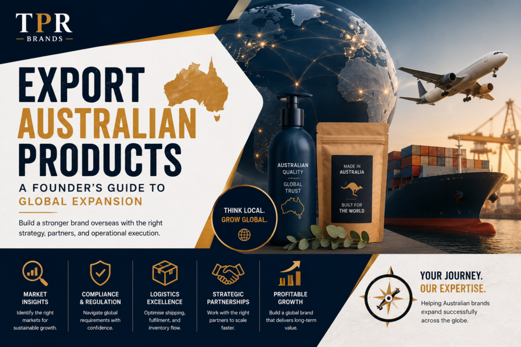 export australian products international expansion strategy