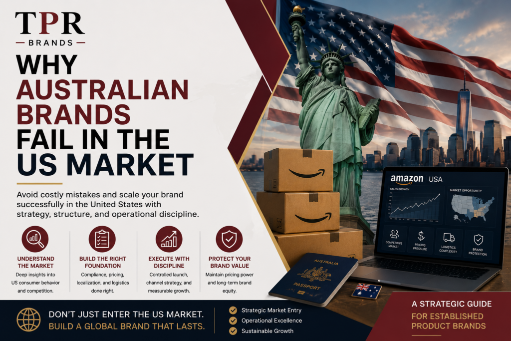 Australian brand expansion strategy for entering the US market successfully